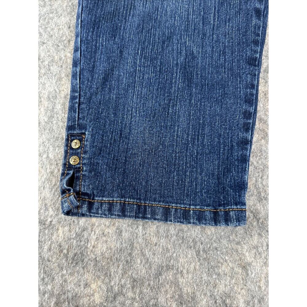 Gloria Vanderbilt Capri‎ Blue Jeans Womens 8P All Around Slimming Effect - Picture 9 of 10